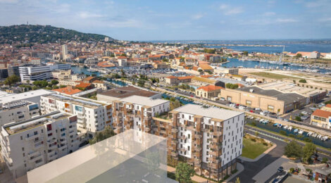 Programme immobilier neuf Sun’Sète - Sète secteur de la Rive Sud proche du centre historique (34200) - Référence : 12561