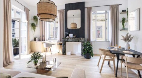 Programme immobilier neuf CARRE MITHRAS - Titre : Nîmes : logements neufs sécurisés et verdoyants proche des commodités (30000) - Référence : 14771
