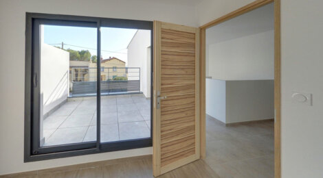 Programme immobilier neuf les arcades du rezil - Uchaud : villas neuves T4 en duplex dans un cadre naturel (30620) - Référence : 11679