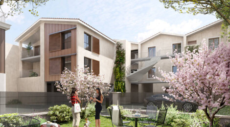 Programme immobilier neuf LE CLOS ST AGATHE - Valergues à deux pas des commodités (34130) - Référence : 12114