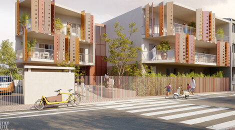 Programme immobilier neuf Haliotis - Valras-Plage centre et plage accessibles à pied (34350) - Référence : 13822