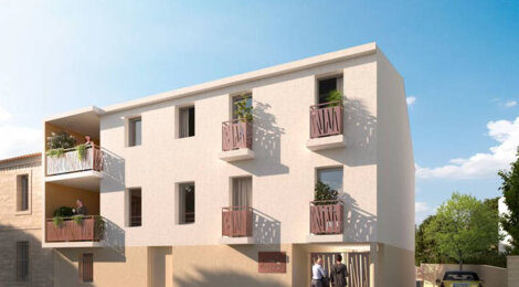 Programme immobilier neuf Lou Marques - Vendargues : Résidence T2–T4 avec cadre provençal et confort optimisé proche des commodités (34740) - Référence : 14622