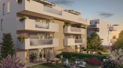 Programme immobilier neuf Symphonia - Vias au coeur du quartier Font Longue proche plage (34450) - Référence : 15171