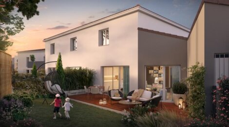 Programme immobilier neuf Villa soléa - Vic-la-Gardiole : logements neufs sécurisés et verdoyants proche des commodités (34110) - Référence : 15090