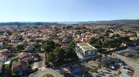 Programme immobilier neuf ART & VERDE - Villeneuve-lès-Maguelone : Résidence studio–T4 avec cadre résidentiel et confort moderne proche des commodités (34750) - Référence : 4713