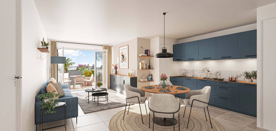Programme immobilier neuf Le Saphir - Agde à proximité immédiate du littoral (34300) - Référence : 15086