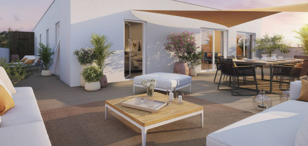 Programme immobilier neuf BAIE DES OLIVINES - Agde : logements neufs sécurisés et verdoyants proche des services (34300) - Référence : 15084
