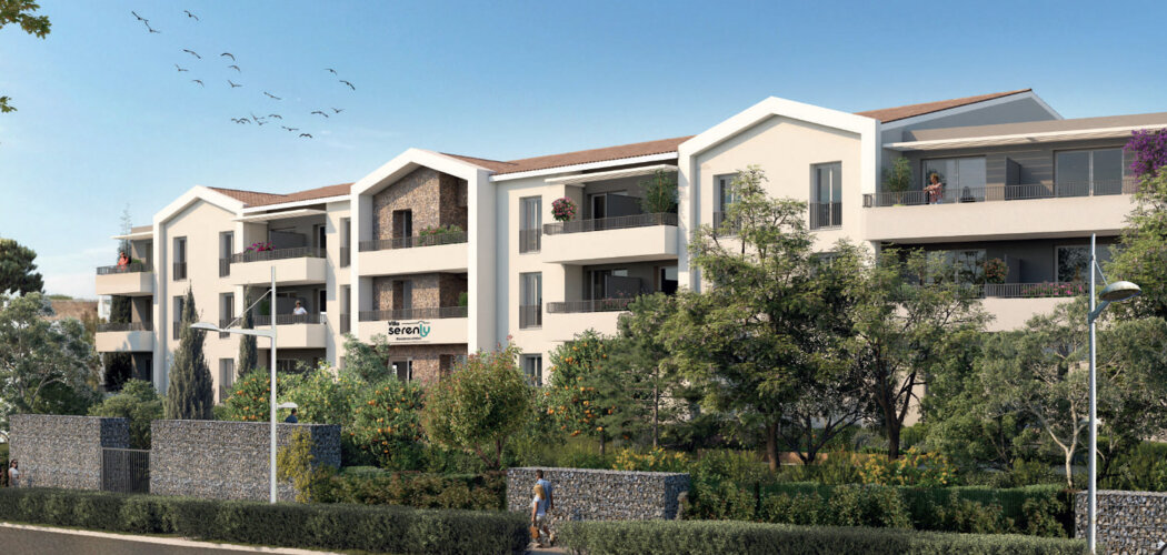 Programme immobilier neuf VILLA SERENLY AGDE - Agde résidence séniors connectée aux plages (34300) - Référence : 17277