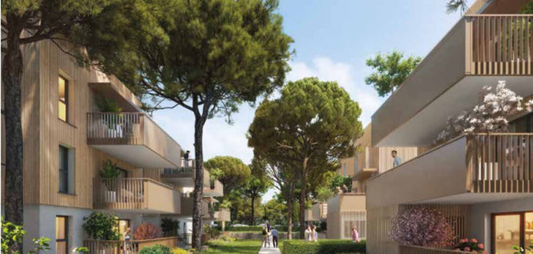 Programme immobilier neuf PARCS DES CEDRES - Agde : Résidence studio–T3 avec cadre méditerranéen et confort optimisé proche des commodités (34300) - Référence : 18309