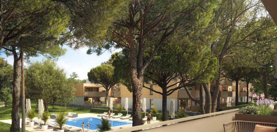 Programme immobilier neuf CLOS D'AGATHE - Agde : Résidence studio–T3 avec cadre verdoyant et confort optimisé proche des commodités (34300) - Référence : 18308