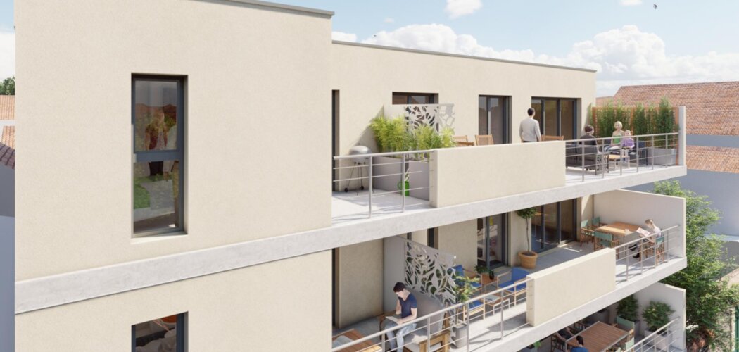 Programme immobilier neuf LE CLOS MARCELIN - Aimargues aux portes de Montpellier (30470) - Référence : 11661