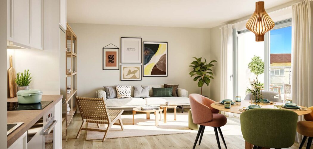 Programme immobilier neuf Ovéa - Béziers : appartements neufs T2–T4 proche des Arènes et du centre-ville (34500) - Référence : 15096