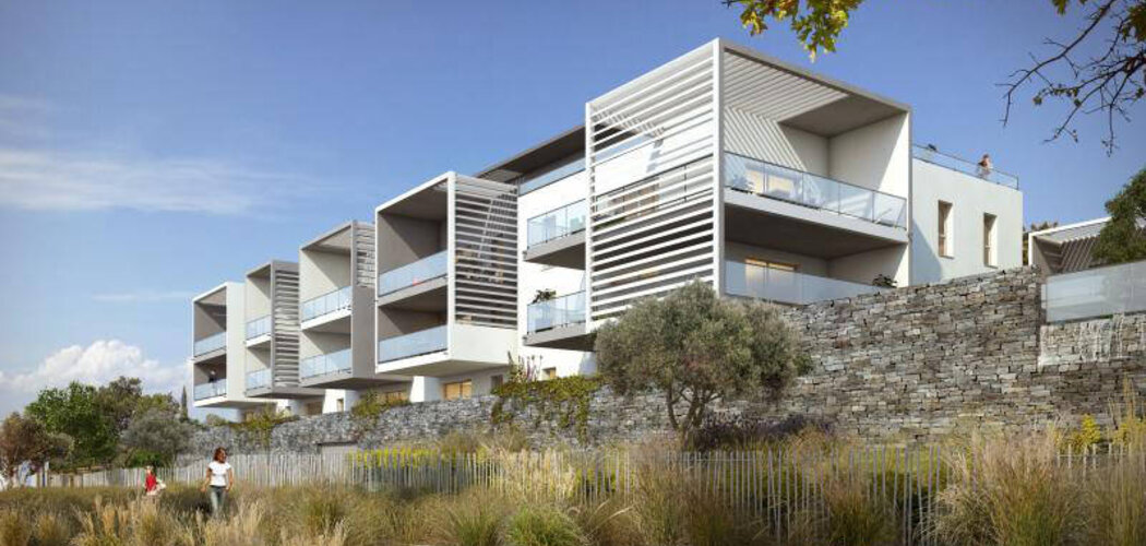 Programme immobilier neuf Perles d'ô - Béziers : Résidence studio–T4 avec cadre verdoyant et confort optimisé proche des espaces naturels (34500) - Référence : 14237