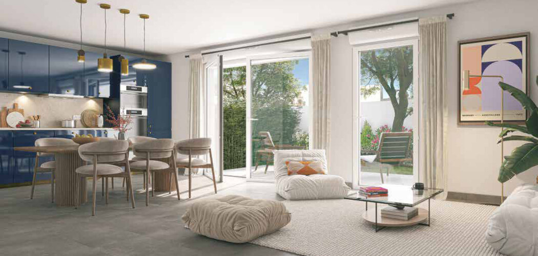 Programme immobilier neuf Les Villas du Lez - Castelnau-le-Lez à 6 min tram L2 maisons avec jardin et parking (34170) - Référence : 17183