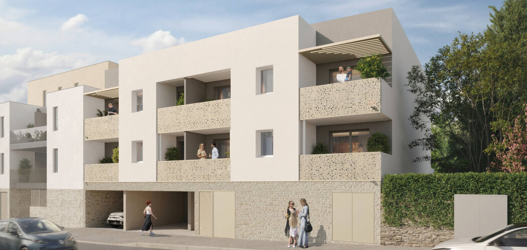 Programme immobilier neuf madeleine - Castelnau-le-Lez à proximité du  tram T2 (34170) - Référence : 9081