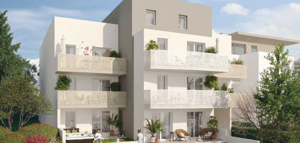Programme immobilier neuf madeleine - Castelnau-le-Lez à proximité du  tram T2 (34170) - Référence : 9081