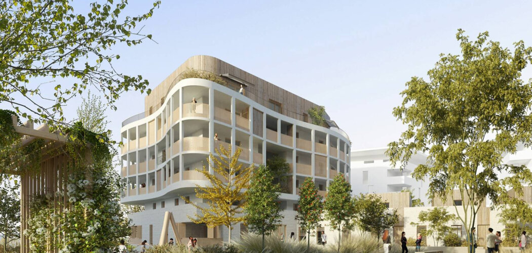 Programme immobilier neuf MITHASA - Castelnau-le-Lez : logements neufs écoresponsables face au parc de Verchant (34170) - Référence : 7368