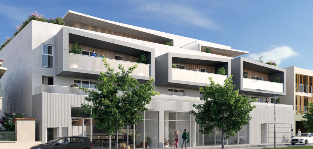 Programme immobilier neuf Atelier 13 - Castelnau-le-Lez, logements neufs et proximité tram 2 en quartier verdoyant (34170) - Référence : 9079
