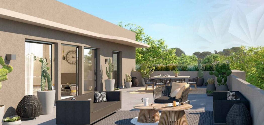 Programme immobilier neuf KHARA - Castelnau-le-Lez : Résidence T2–T3 avec cadre résidentiel et confort optimisé proche des commodités (34170) - Référence : 7199
