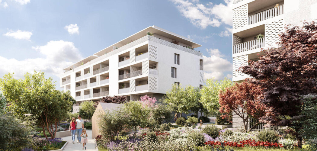 Programme immobilier neuf Les Jardins de Verchant - Castelnau-le-Lez : Résidence T2–T5 avec cadre verdoyant et confort optimisé proche des commodités (34170) - Référence : 11427