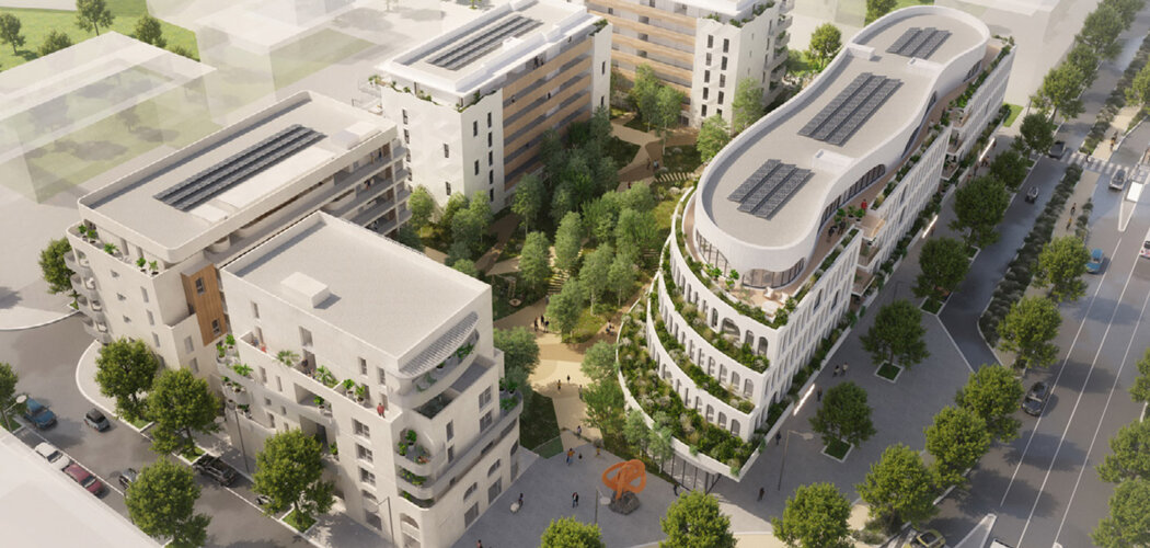 Programme immobilier neuf MOVIMENTO - Castelnau-le-Lez ZAC Eureka, à proximité parc et tram bus (34170) - Référence : 12643
