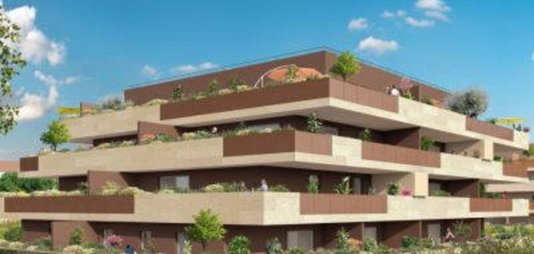 Programme immobilier neuf DOMAINE LES LAVANDIERES TR3 (SAS) - Castries : logements neufs du studio au T4 proche de Montpellier (34160) - Référence : 9082