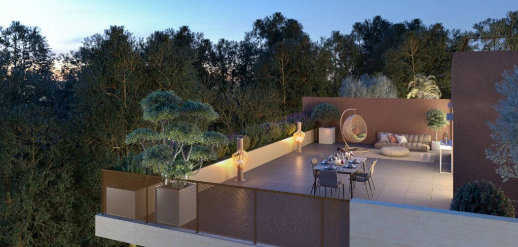 Programme immobilier neuf DOMAINE LES LAVANDIERES TR3 (SAS) - Castries : logements neufs du studio au T4 proche de Montpellier (34160) - Référence : 9082