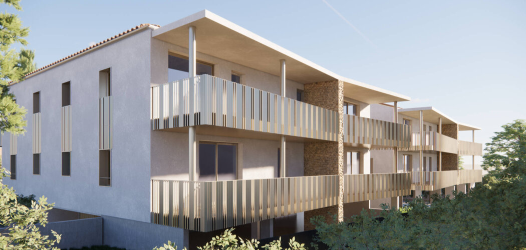 Programme immobilier neuf GRACIOSA - Clarensac adresse résidentielle proche centre-ville (30870) - Référence : 12613