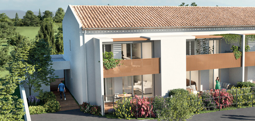Programme immobilier neuf RESIDENCE LE CLOS DES AYRES - Codognan proche de la gare (30920) - Référence : 12829