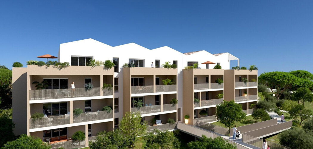 Programme immobilier neuf Le clos des violettes - Cournonterral à proximité de Montpellier en 25 min (34660) - Référence : 15165