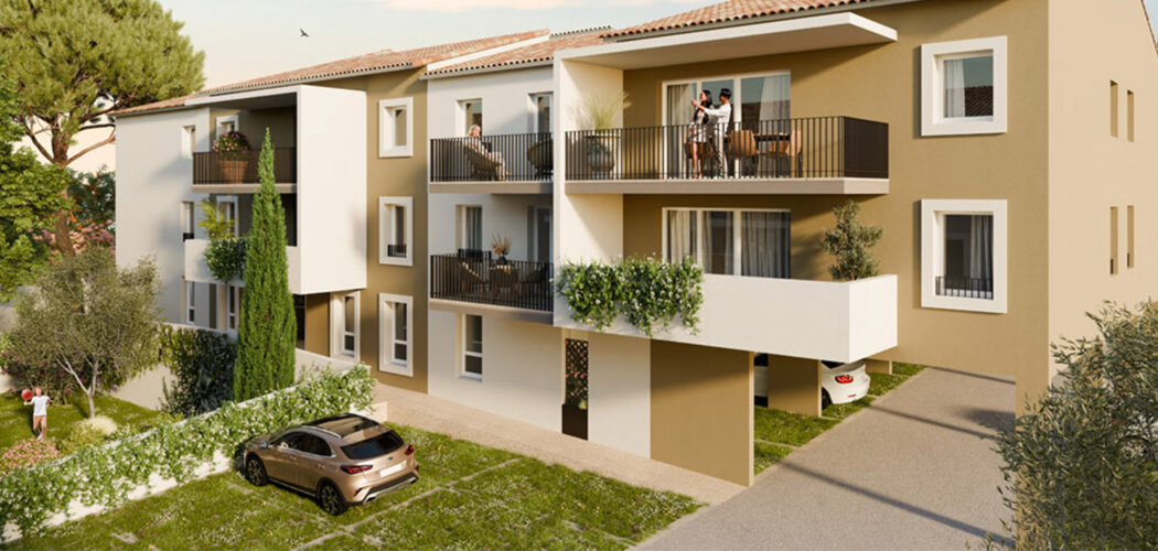 Programme immobilier neuf Le Domaine d'Emilie - Fabrègues près du centre historique (34690) - Référence : 13600