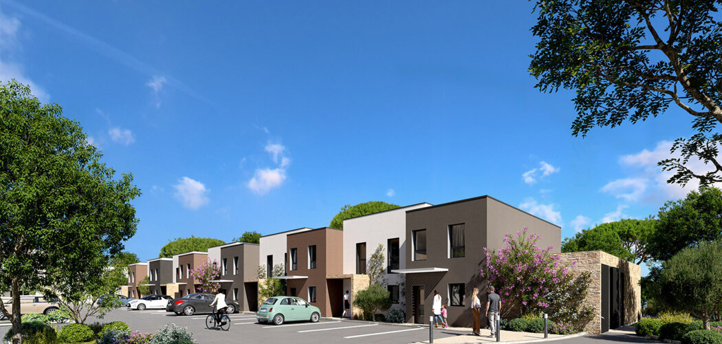 Programme immobilier neuf LUMAE - Garons maisons proche de Nîmes (30128) - Référence : 13480