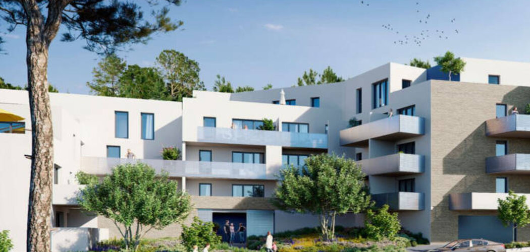 Programme immobilier neuf Bleu d'Eole - Gigean : Résidence T2–T4 avec cadre boisé et confort sécurisé proche des commodités (34770) - Référence : 5538