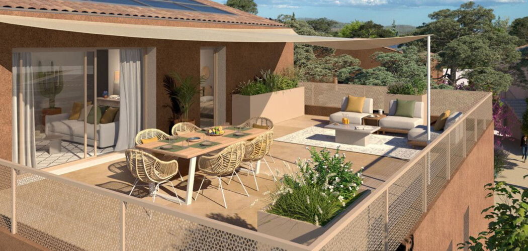Programme immobilier neuf FAULA - Jacou résidence avec jardins aux portes de Montpellier (34830) - Référence : 17470