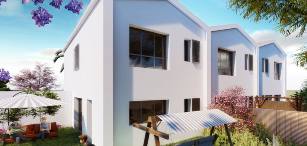Programme immobilier neuf la patio de l'arbousier - Langlade : logements neufs T2–T3 avec piscine et jardin près de Nîmes (30980) - Référence : 11678
