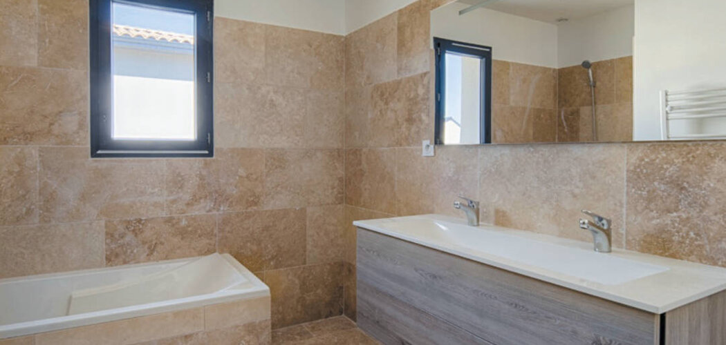 Programme immobilier neuf la patio de l'arbousier - Langlade : logements neufs T2–T3 avec piscine et jardin près de Nîmes (30980) - Référence : 11678