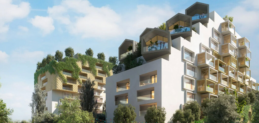 Programme immobilier neuf ILOT DES PLATANES - Lattes cadre urbain végétalisé proche tram appartements avec terrasse (34970) - Référence : 17163