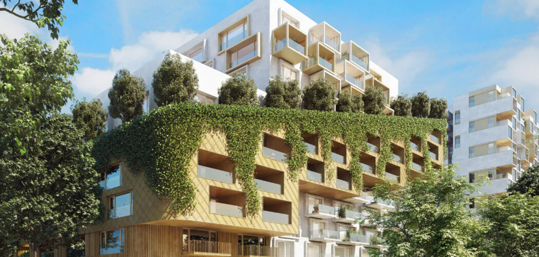 Programme immobilier neuf ILOT DES PLATANES - Lattes cadre urbain végétalisé proche tram appartements avec terrasse (34970) - Référence : 17163