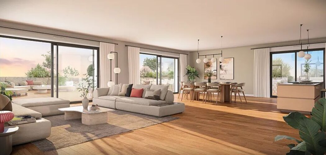 Programme immobilier neuf LE SAINT LAURENT (JEANBRUN) - Lattes entre Montpellier et Palavas-les-Flots (34970) - Référence : 18465