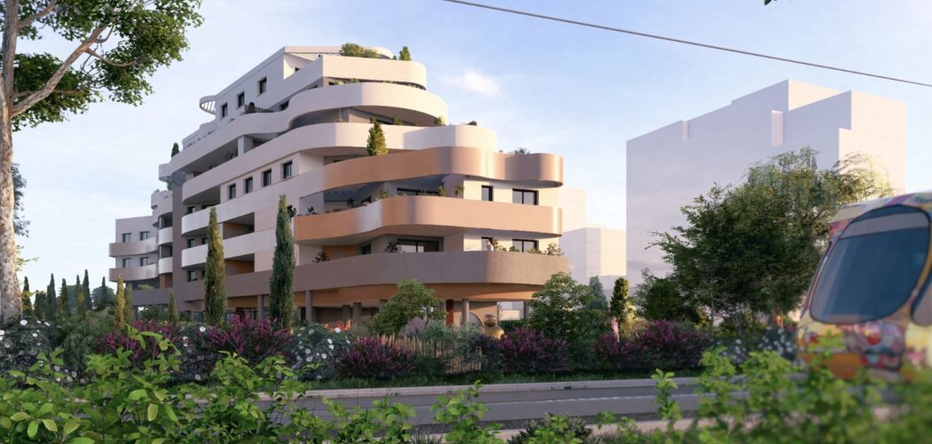 Programme immobilier neuf HYOKO - Lattes : logements neufs T2–T4 proche de Montpellier (34970) - Référence : 9055