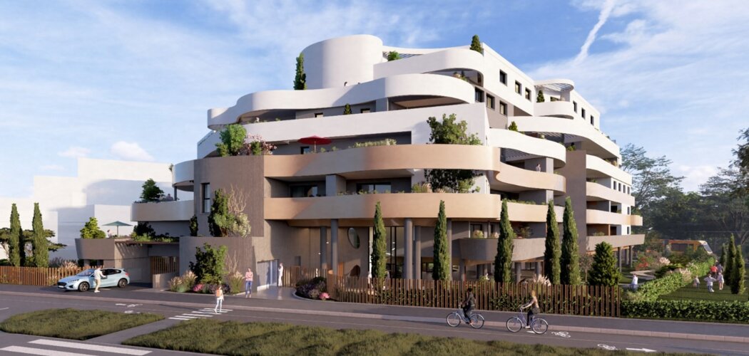 Programme immobilier neuf HYOKO - Lattes : logements neufs T2–T4 proche de Montpellier (34970) - Référence : 9055