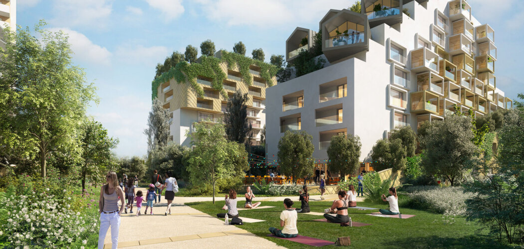 Programme immobilier neuf Îlot des Platanes - Lattes réhabilitation au pied du tramway Soriech (34970) - Référence : 18000