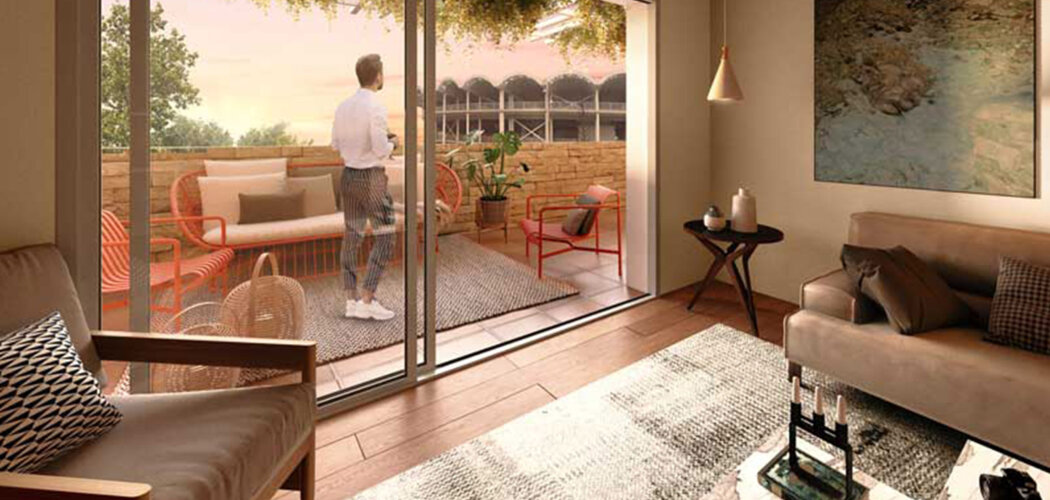 Programme immobilier neuf LES TERRASSES DES ARENES - Lunel centre à deux pas de la gare (34400) - Référence : 12811