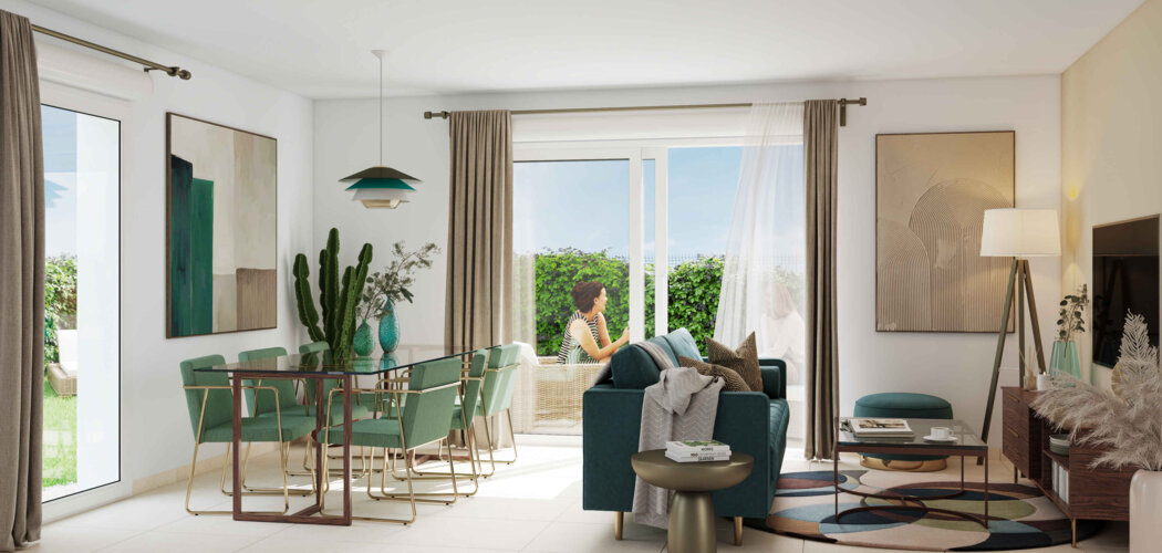 Programme immobilier neuf Nacre - Marseillan proche du port de plaisance (34340) - Référence : 15126