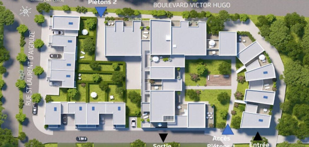 Programme immobilier neuf DOMAINE OPALE - Marsillargues : Résidence T2–T3 avec cadre résidentiel et confort optimisé proche des commodités (34590) - Référence : 4773
