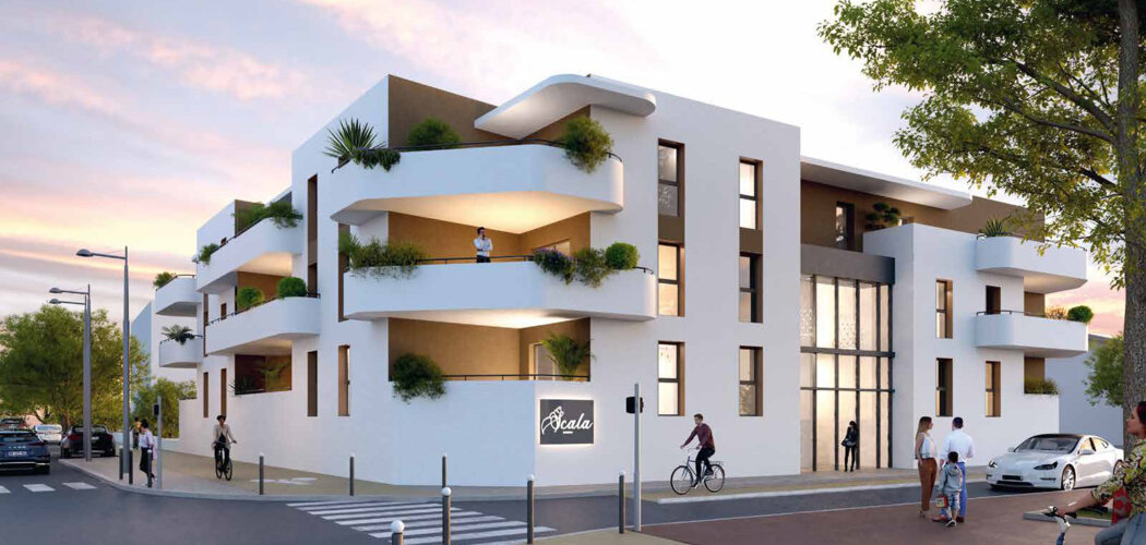 Programme immobilier neuf SCALA - Mauguio résidence près du centre-ville (34130) - Référence : 12986