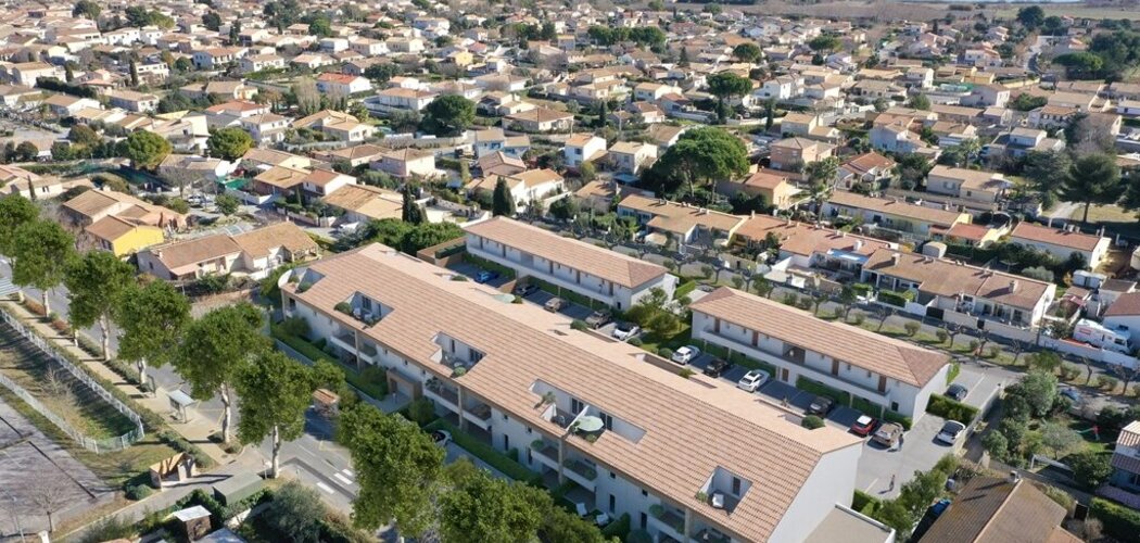 Programme immobilier neuf Le sonnet d'Eulalie - Mireval : logements neufs sécurisés et lumineux proche des commodités (34110) - Référence : 7914