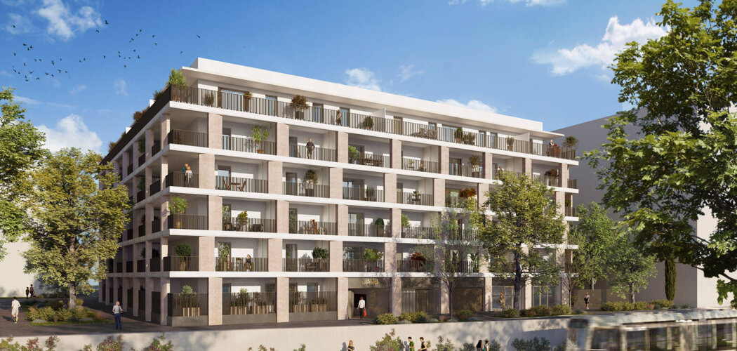 Programme immobilier neuf Jaya - Montpellier à deux pas du Parc Montcalm (34000) - Référence : 12612