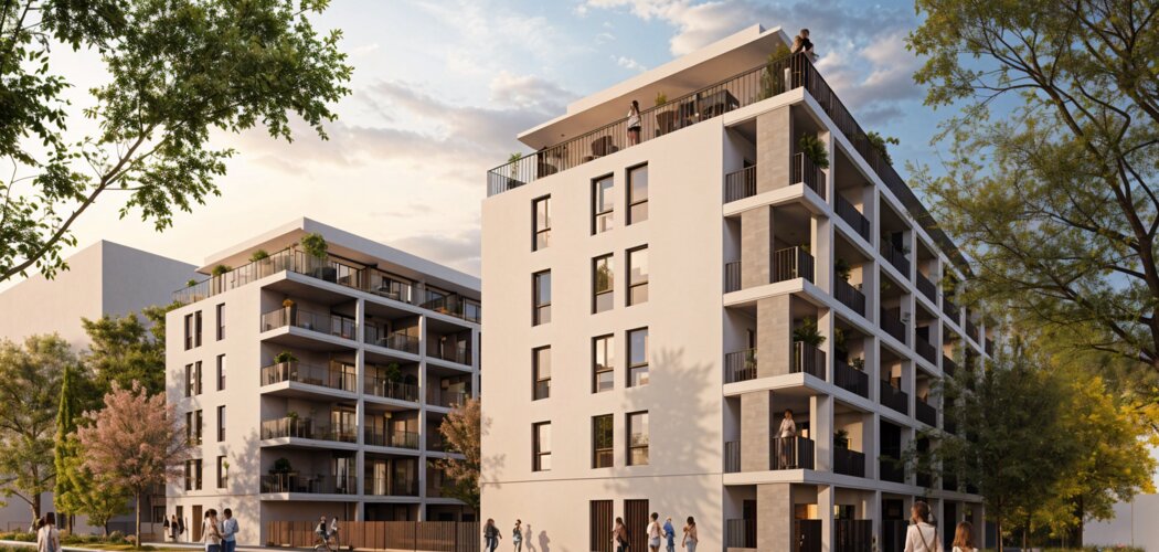 Programme immobilier neuf Jaya - Montpellier à deux pas du Parc Montcalm (34000) - Référence : 12612
