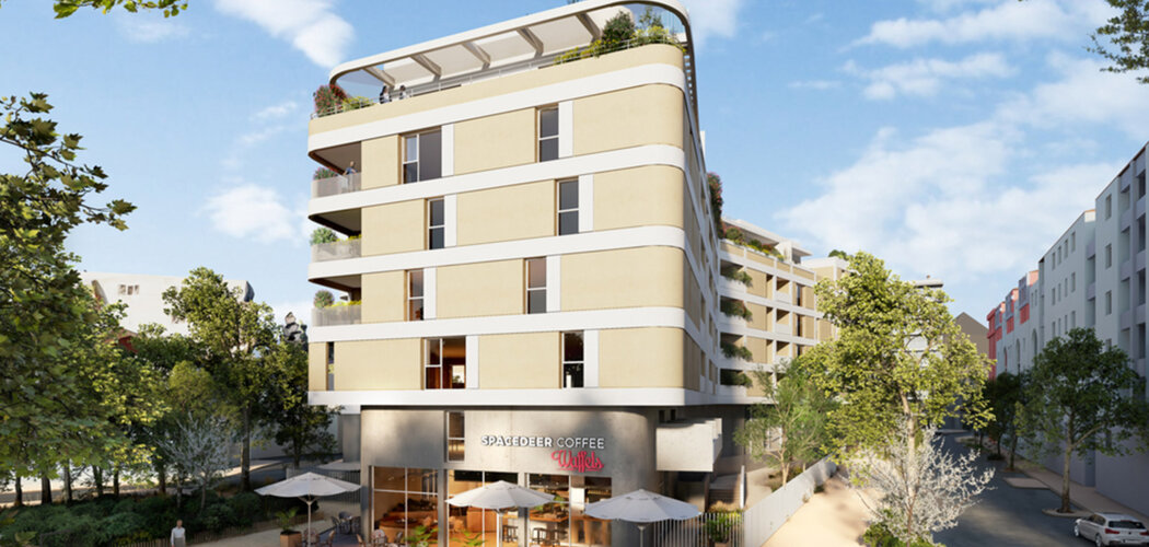 Programme immobilier neuf SAUDADE - Montpellier à proximité de la mairie et du tramway (34000) - Référence : 13150